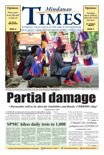 Mindanao Times - 8 Jun 2020
