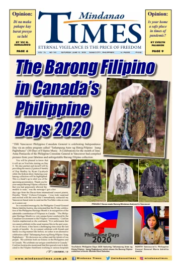 Mindanao Times - 13 Jun 2020