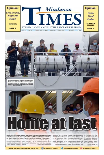 Mindanao Times - 19 Jun 2020
