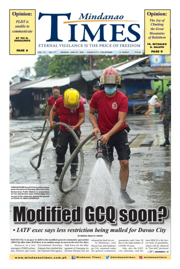 Mindanao Times - 29 Jun 2020