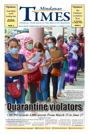 Mindanao Times - 30 Jun 2020