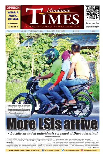 Mindanao Times - 10 Jul 2020