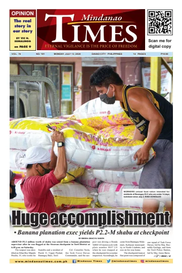 Mindanao Times - 13 Jul 2020