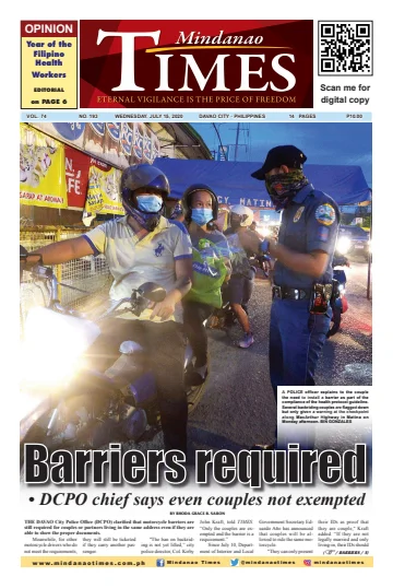 Mindanao Times - 15 Jul 2020