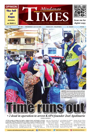 Mindanao Times - 22 Jul 2020