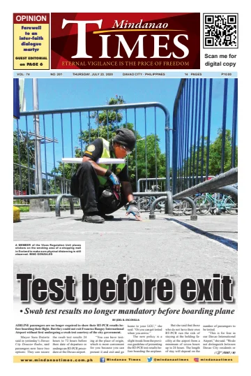 Mindanao Times - 23 Jul 2020