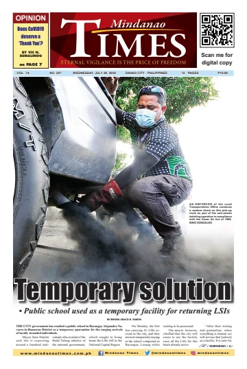 Mindanao Times - 29 Jul 2020