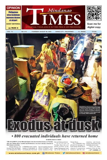 Mindanao Times - 6 Aug 2020