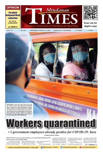 Mindanao Times - 19 Aug 2020
