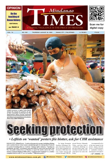 Mindanao Times - 20 Aug 2020