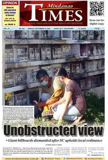 Mindanao Times - 14 Sep 2020