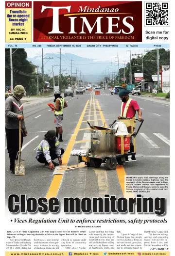 Mindanao Times - 18 Sep 2020