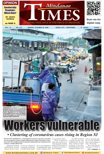 Mindanao Times - 5 Oct 2020