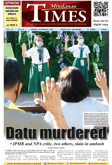Mindanao Times - 6 Oct 2020
