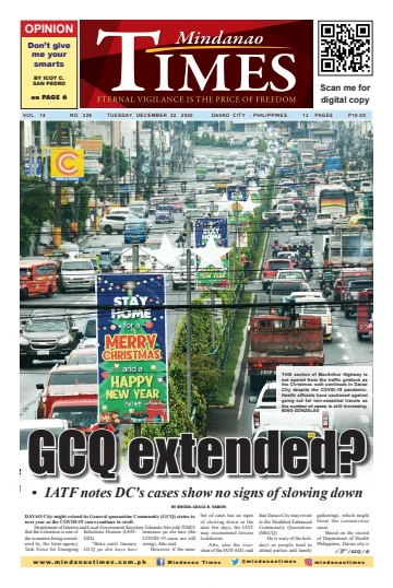 Mindanao Times - 22 Dec 2020