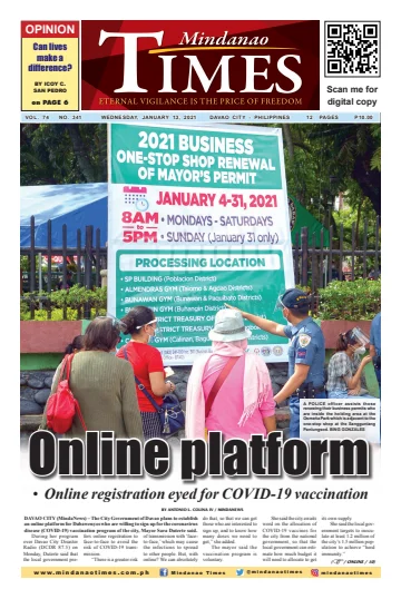 Mindanao Times - 13 Jan 2021