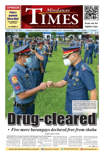 Mindanao Times - 18 Jan 2021