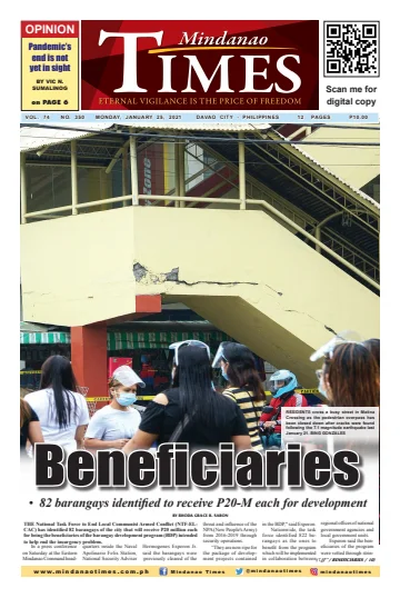 Mindanao Times - 25 Jan 2021