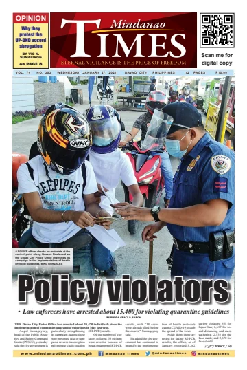 Mindanao Times - 27 Jan 2021