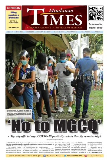 Mindanao Times - 28 Jan 2021