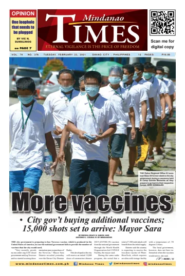 Mindanao Times - 23 Feb 2021