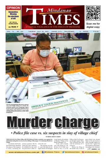 Mindanao Times - 20 Jul 2021