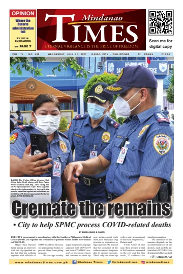 Mindanao Times - 21 Jul 2021