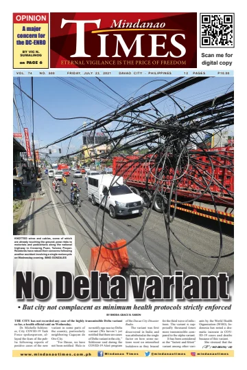 Mindanao Times - 23 Jul 2021