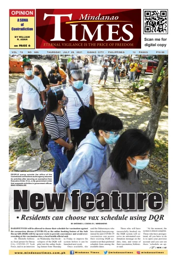 Mindanao Times - 29 Jul 2021