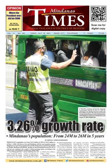 Mindanao Times - 30 Jul 2021