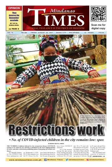 Mindanao Times - 20 Aug 2021