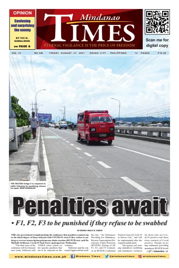 Mindanao Times - 27 Aug 2021