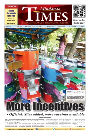 Mindanao Times - 18 Oct 2021