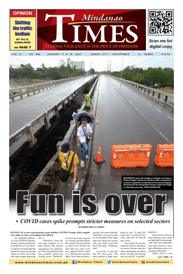 Mindanao Times - 17 Jan 2022