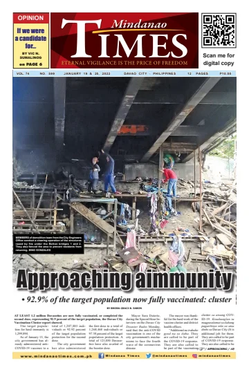 Mindanao Times - 19 Jan 2022