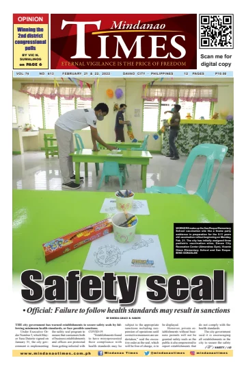 Mindanao Times - 21 Feb 2022