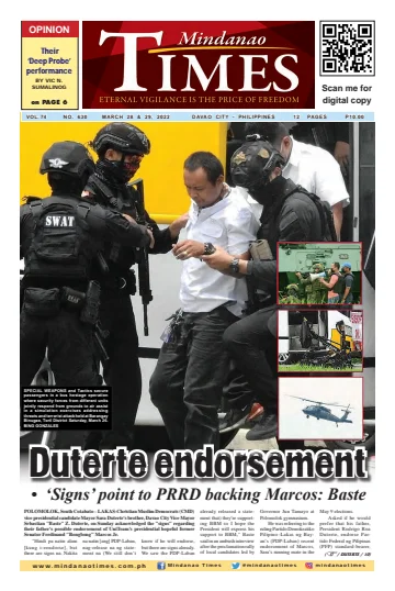 Mindanao Times - 28 Mar 2022