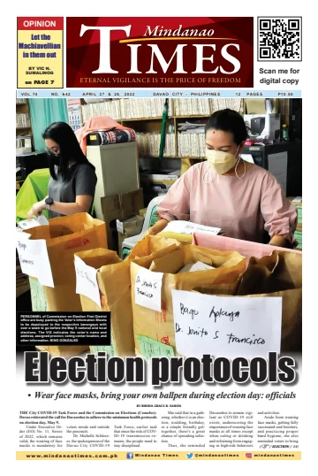 Mindanao Times - 27 Apr 2022