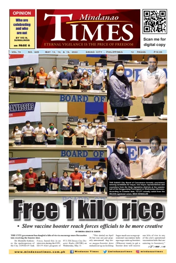 Mindanao Times - 13 May 2022