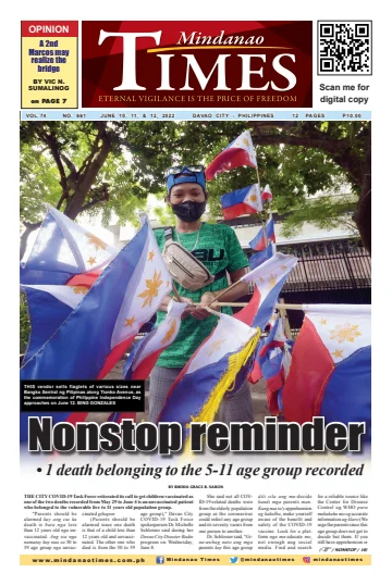 Mindanao Times - 10 Jun 2022