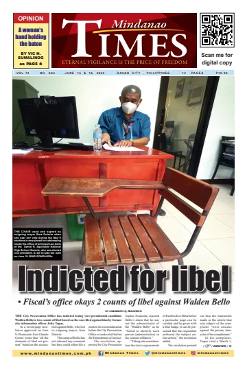 Mindanao Times - 15 Jun 2022