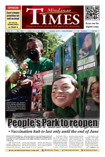 Mindanao Times - 22 Jun 2022