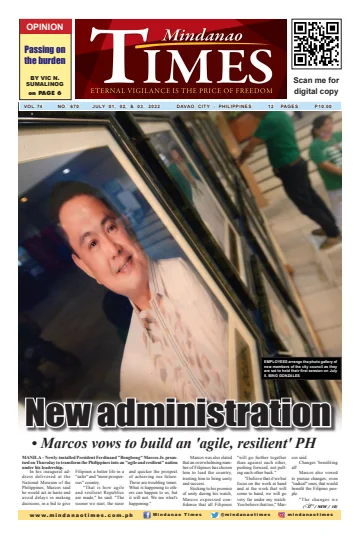 Mindanao Times - 1 Jul 2022
