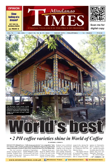 Mindanao Times - 15 Jul 2022