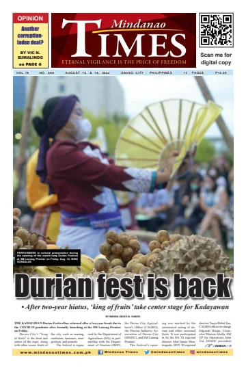 Mindanao Times - 15 Aug 2022