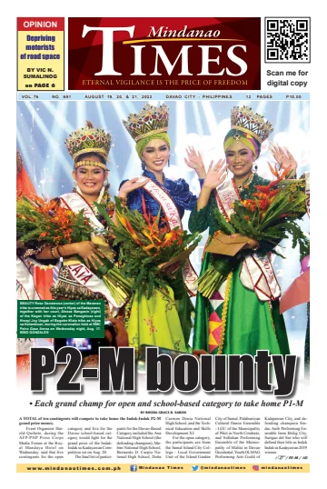 Mindanao Times - 19 Aug 2022