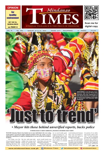 Mindanao Times - 22 Aug 2022