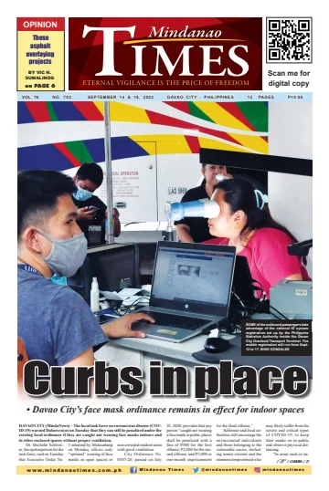 Mindanao Times - 14 Sep 2022