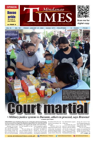 Mindanao Times - 27 Jan 2023