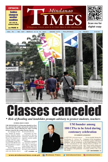 Mindanao Times - 15 Mar 2023